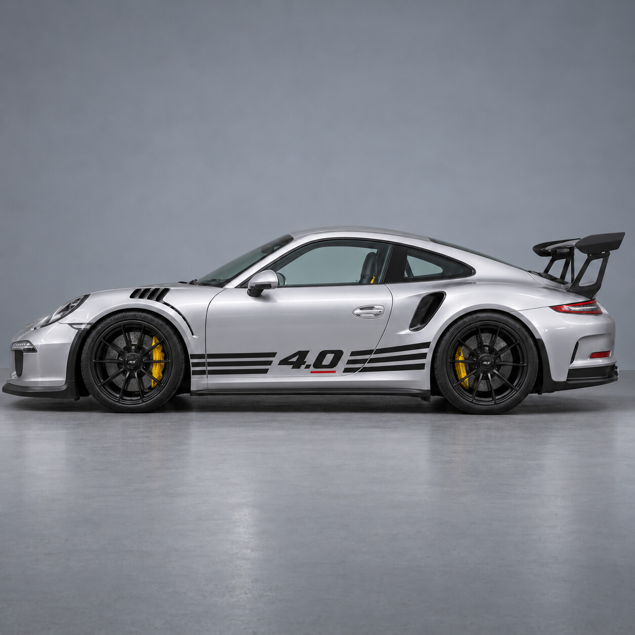 Adhesivo Vinilo Lateral Flat Six Flow GT3 RS para Porsche 911 2016