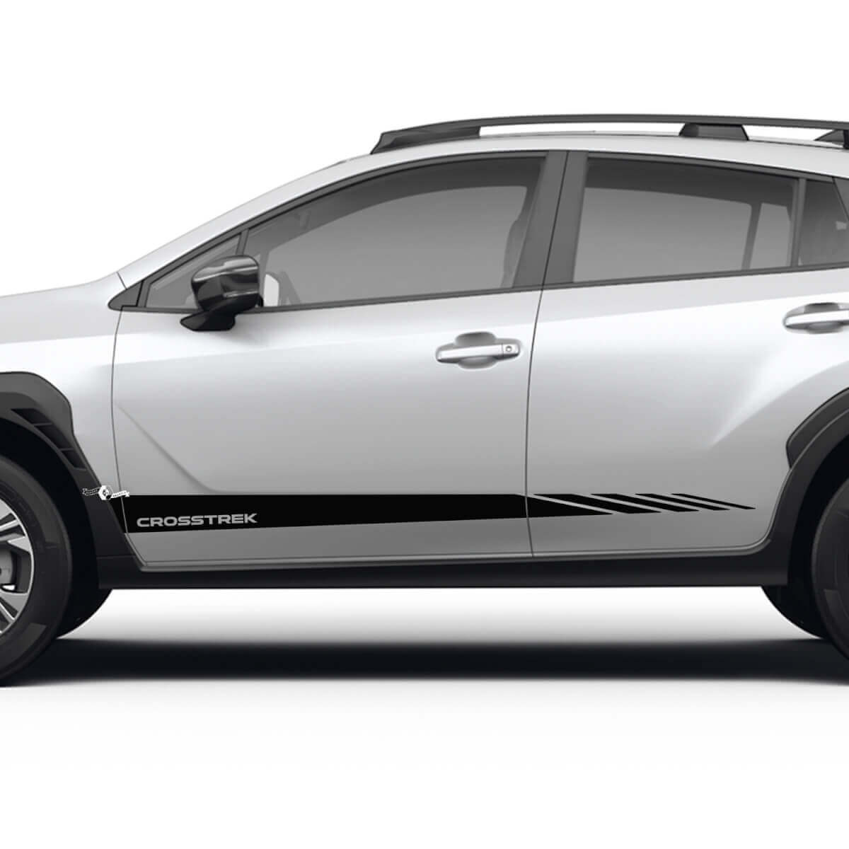 Kit de Vinilos de Rayas Laterales Estilo Racing para Subaru Crosstrek