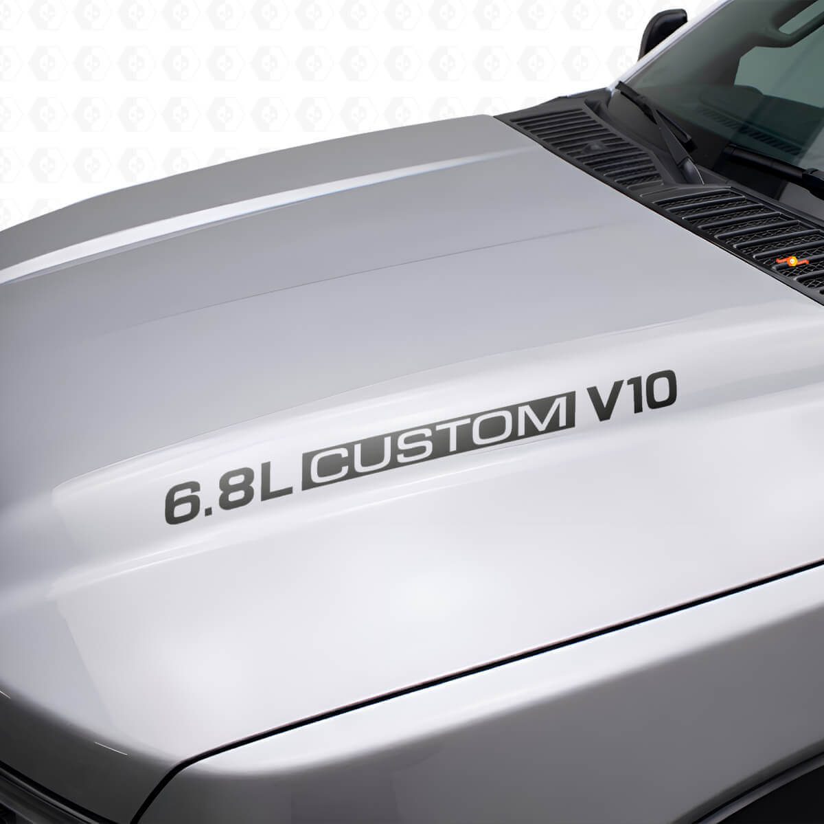 Vinilos adhesivos para capó personalizados V10 6.8L para Musclecar F-250/350 Super Duty Excursion