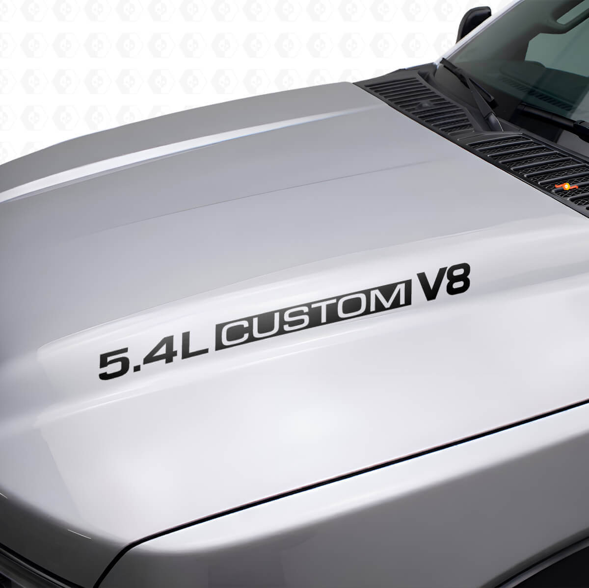 Vinilos adhesivos personalizados para capó V8 5.4L para Musclecar F250/350 Expedition