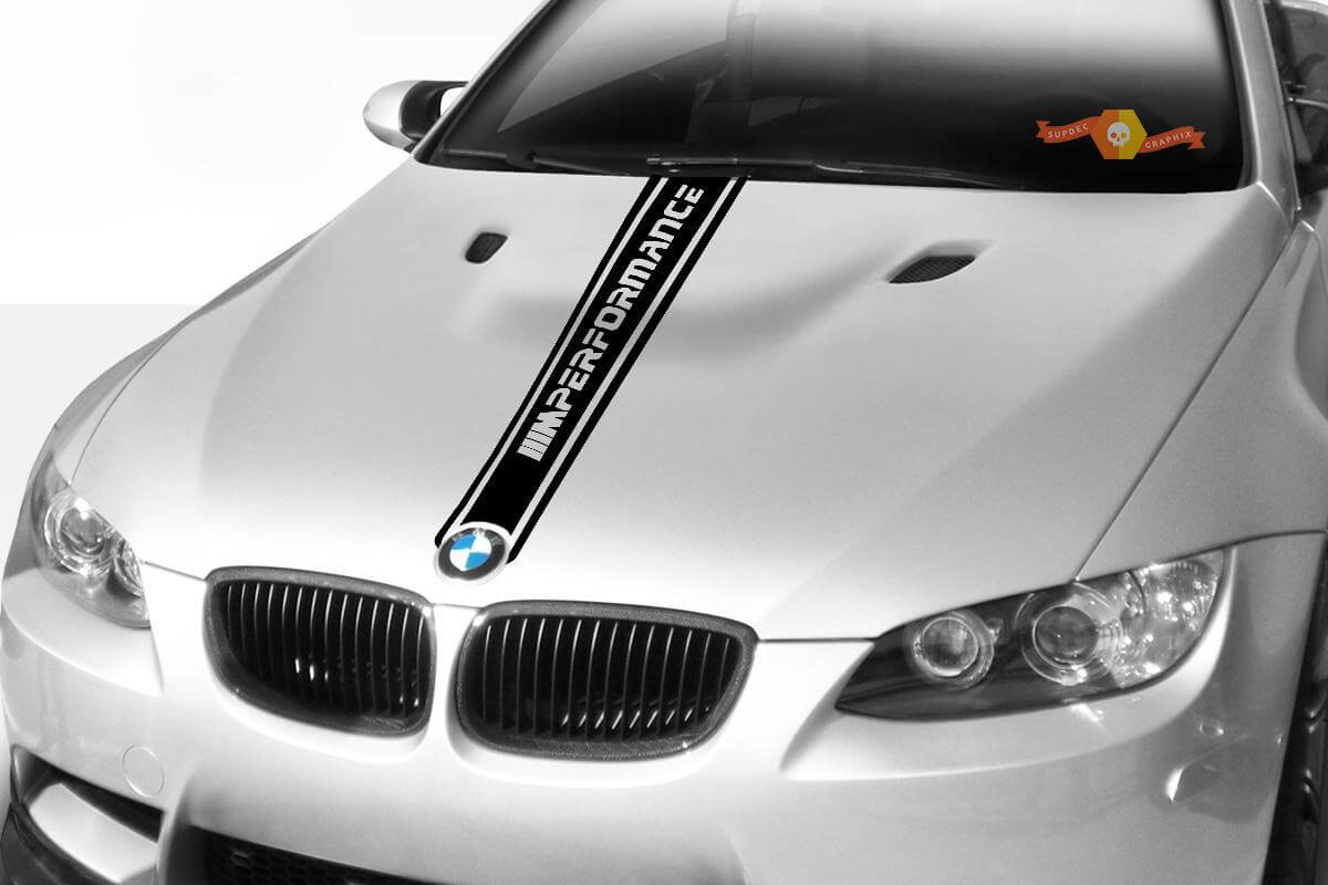 Adhesivos gráficos capó BMW Serie 3 E92 M SPORT M Performance 2016 M Tech
