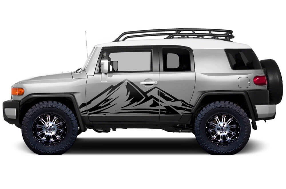 Kit de vinilos para el lateral de montaña para Toyota FJ Cruiser 2007-14