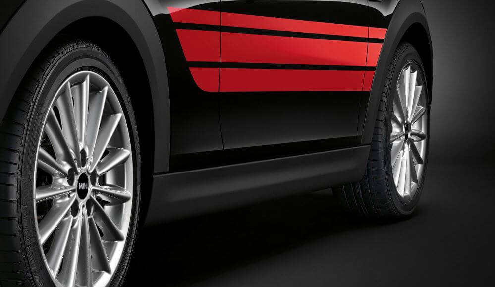 Franjas laterales Mini Cooper Gráficos de franjas John Cooper Works PRO
