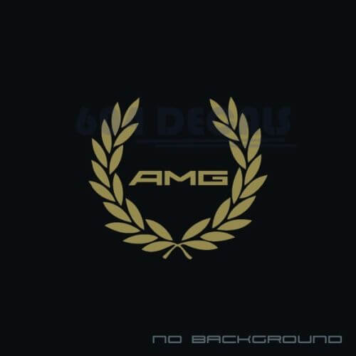 AMG Racing Corona Calcomanía Pegatina logo C300 Mercedes Benz 4matic S63 C63S Par
