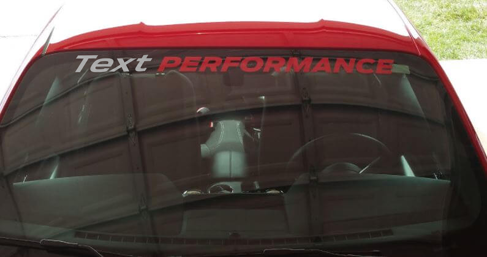 Vinilo Adhesivo para Parabrisas PERFORMANCE para Musclecar Mustang 1999-2004