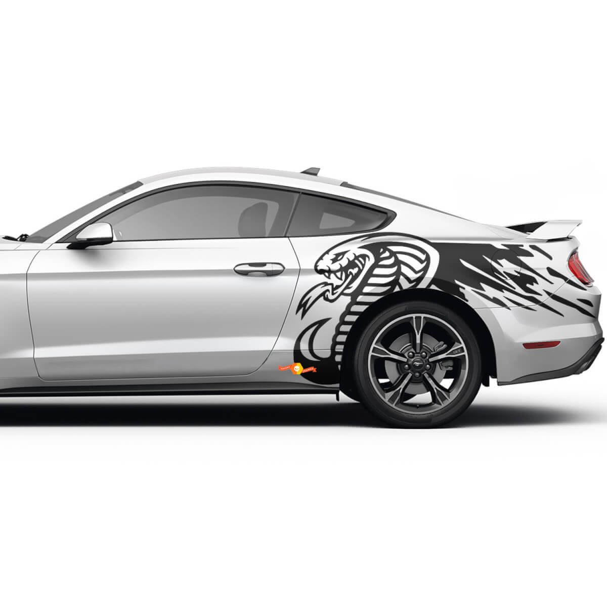 Calcomanías laterales Cobra Gráficos Pegatinas Musclecarmodel GT para Musclecar Musclecarmodel
