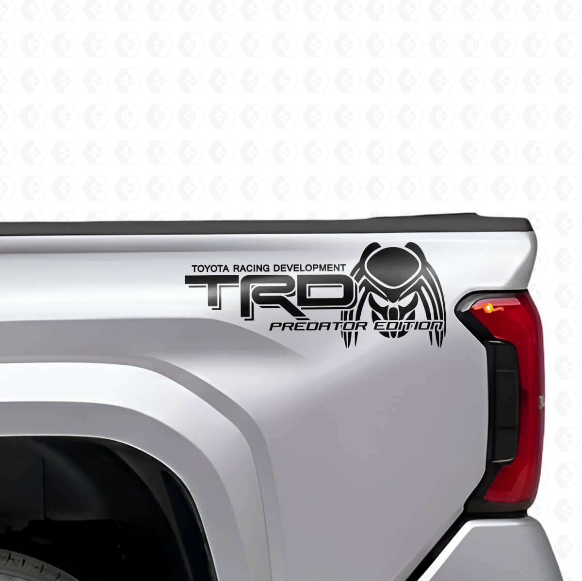 Kit de Calcomanías de Vinilo para Cabecera TRD Predator Edition para Camión Toyota