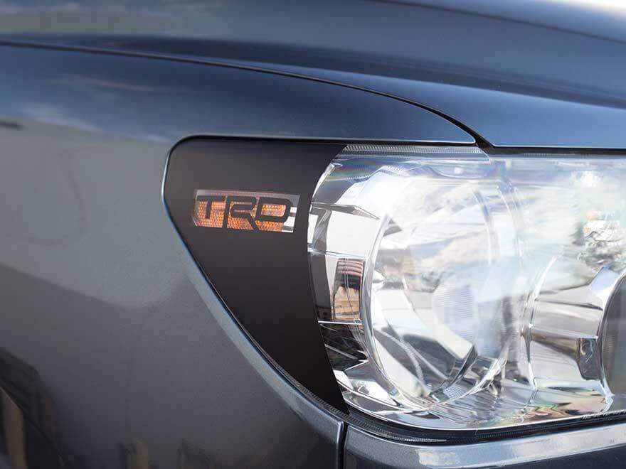 Toyota Tundra TRD 4X4 Head Light Graphic calcomanías adhesivas para modelos 2007-2013