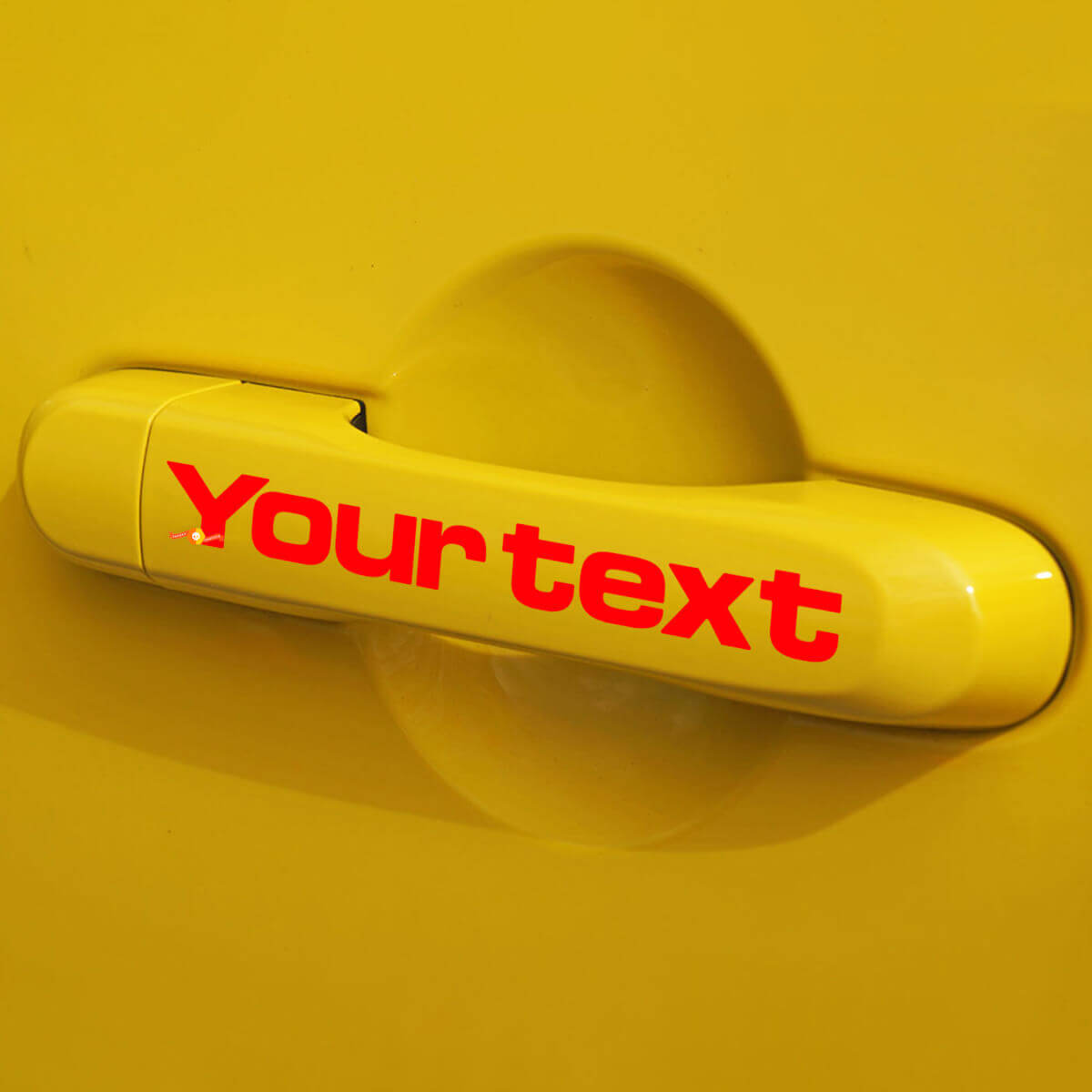 Calcomanía adhesiva de vinilo para manija de puerta para Jeep Renegade