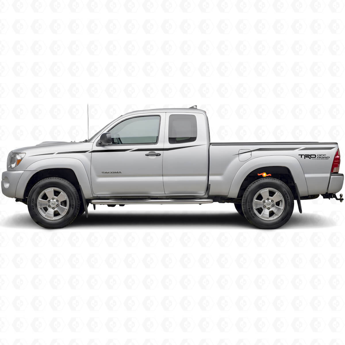 Kit de Vinilo de Tiras Laterales TRD Off Road para Toyota Tundra 2007-2013