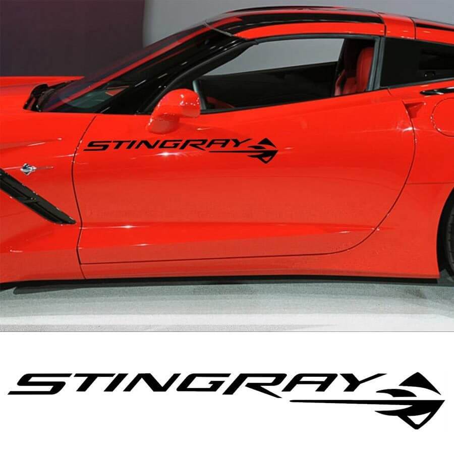Juego de Vinilos para Puerta Lateral Stingray para Chevrolet Corvette