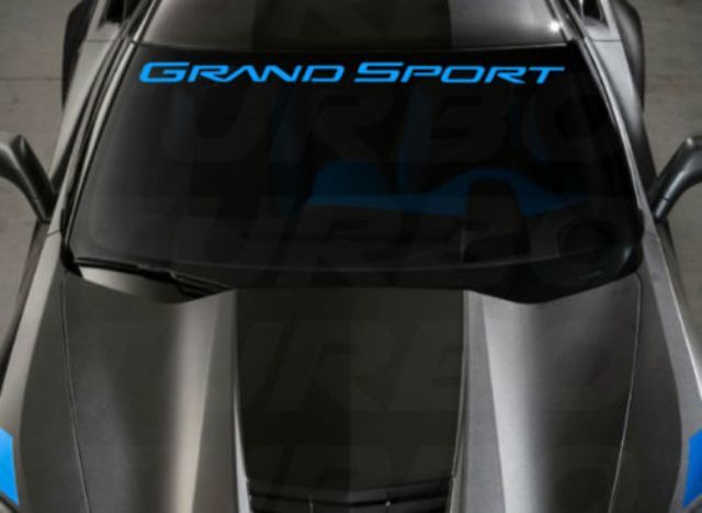 Chevy Corvette Grand Sport c7 parabrisas pegatina calcomanía c5 c6 c7
