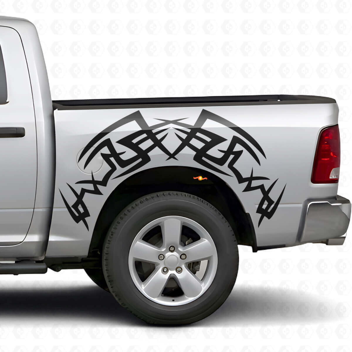 Kit de vinilo tribal para la cabecera de camión Dodge Ram 1500/2500 2009-2018