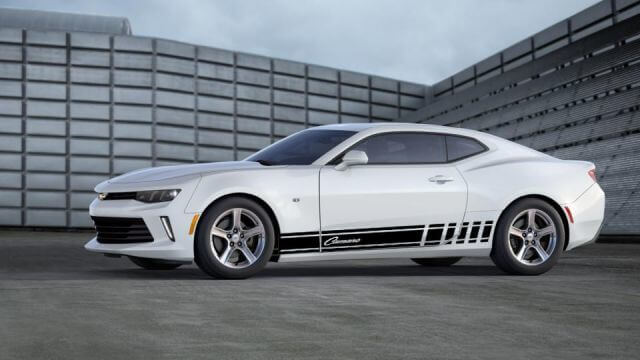 2X múltiples colores gráfico Chevrolet Camaro coche símbolo Racing vinilo calcomanía pegatina