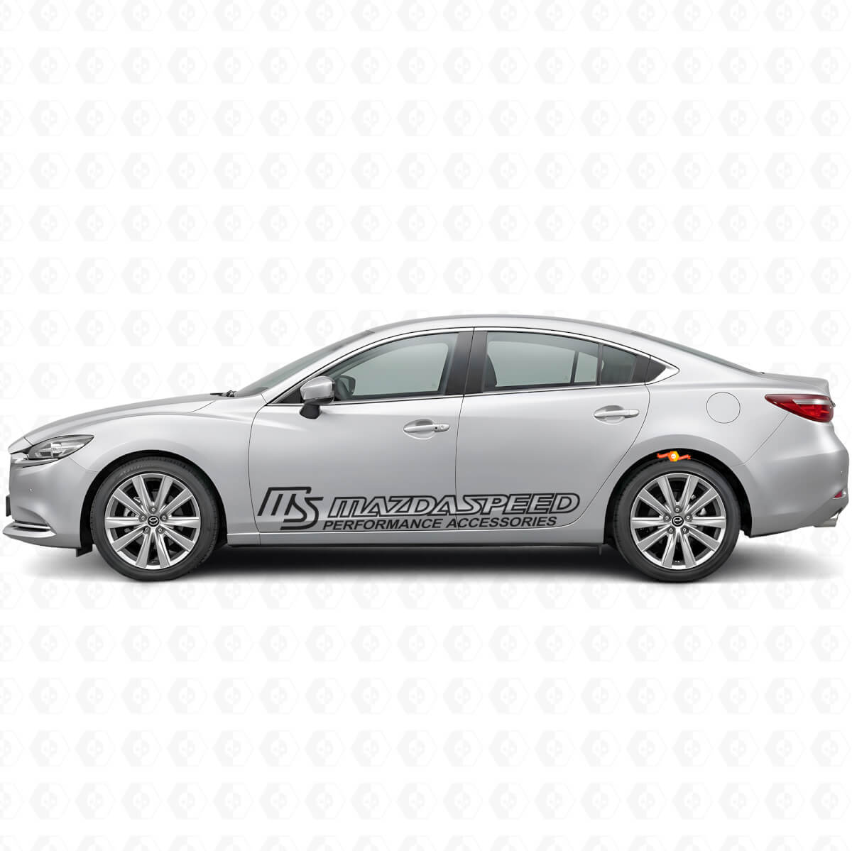 Accesorios de Rendimiento Mazdaspeed Vinilo Adhesivo para Puerta Lateral para Mazda Mazda6