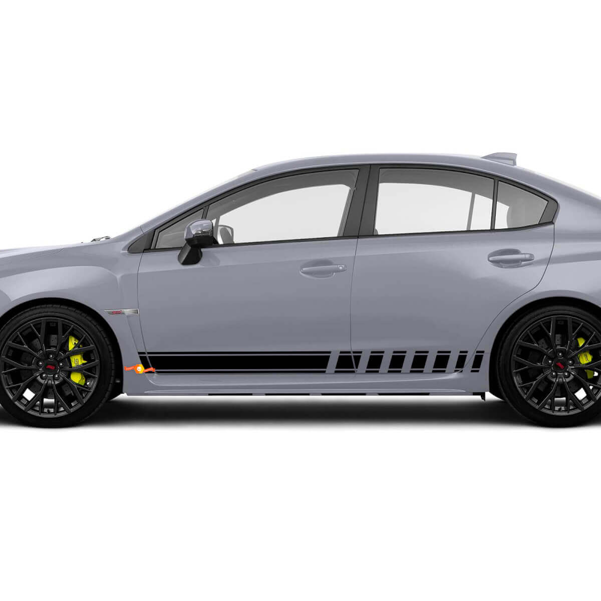 Kit de Calcomanías Laterales de Vinilo con Rayas de Carreras para Suba BRZ WRX Impreza