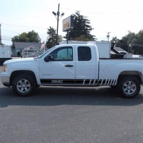 2X múltiples colores gráfico Canyon Sierra Terrain Car Racing vinilo calcomanía pegatina