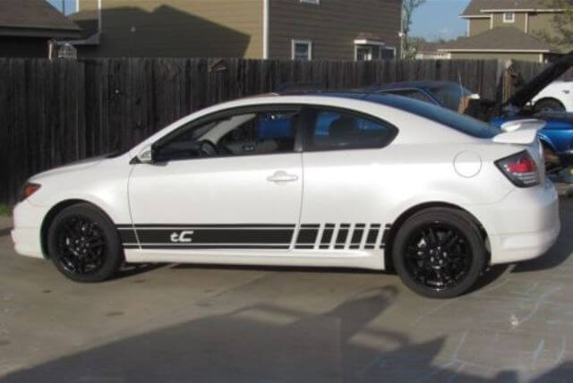 2X gráficos de varios colores tC símbolo coche carreras vinilo calcomanía pegatina