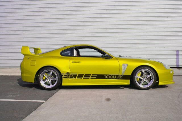 Gráfico de múltiples colores iA / iM / TRD / Supra Car Racing Decal Sticker