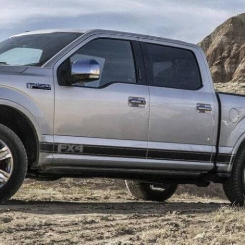 Ford F-150 2015-2018 mk13 FX4 calcomanía con franja lateral gráfica