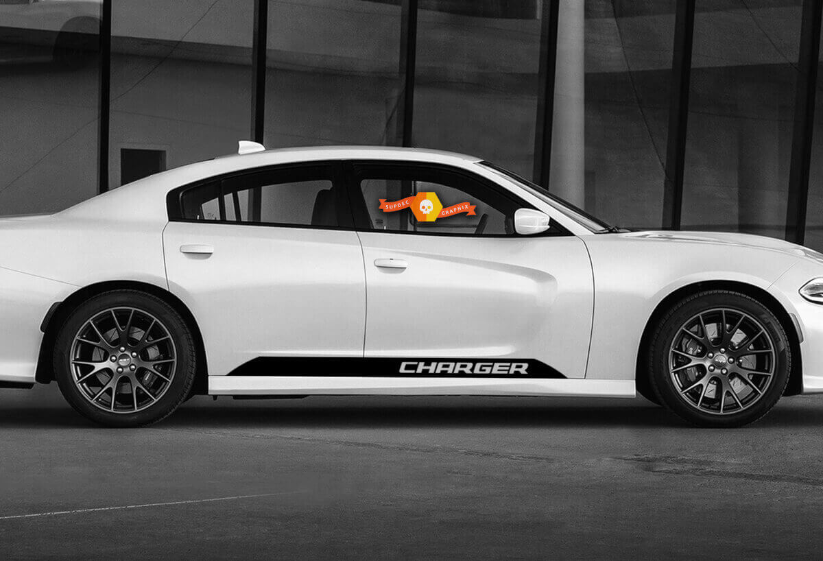 Kit de Vinilos de Tiras Laterales Acento para Dodge Charger 2011-2020