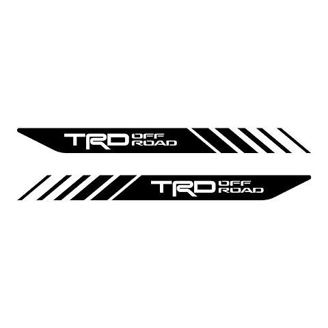 Tacoma Off Road Toyota TRD Camión 4x4 Calcomanías Vinilo Precortado Pegatinas Juego de cabecera X2