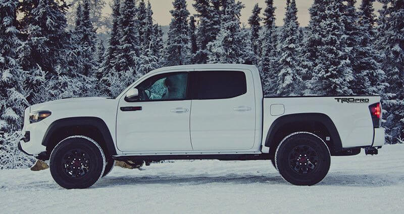 Adhesivo de Vinilo con Logo TRD Pro para la Cabecera de la Cama de Toyota Tundra