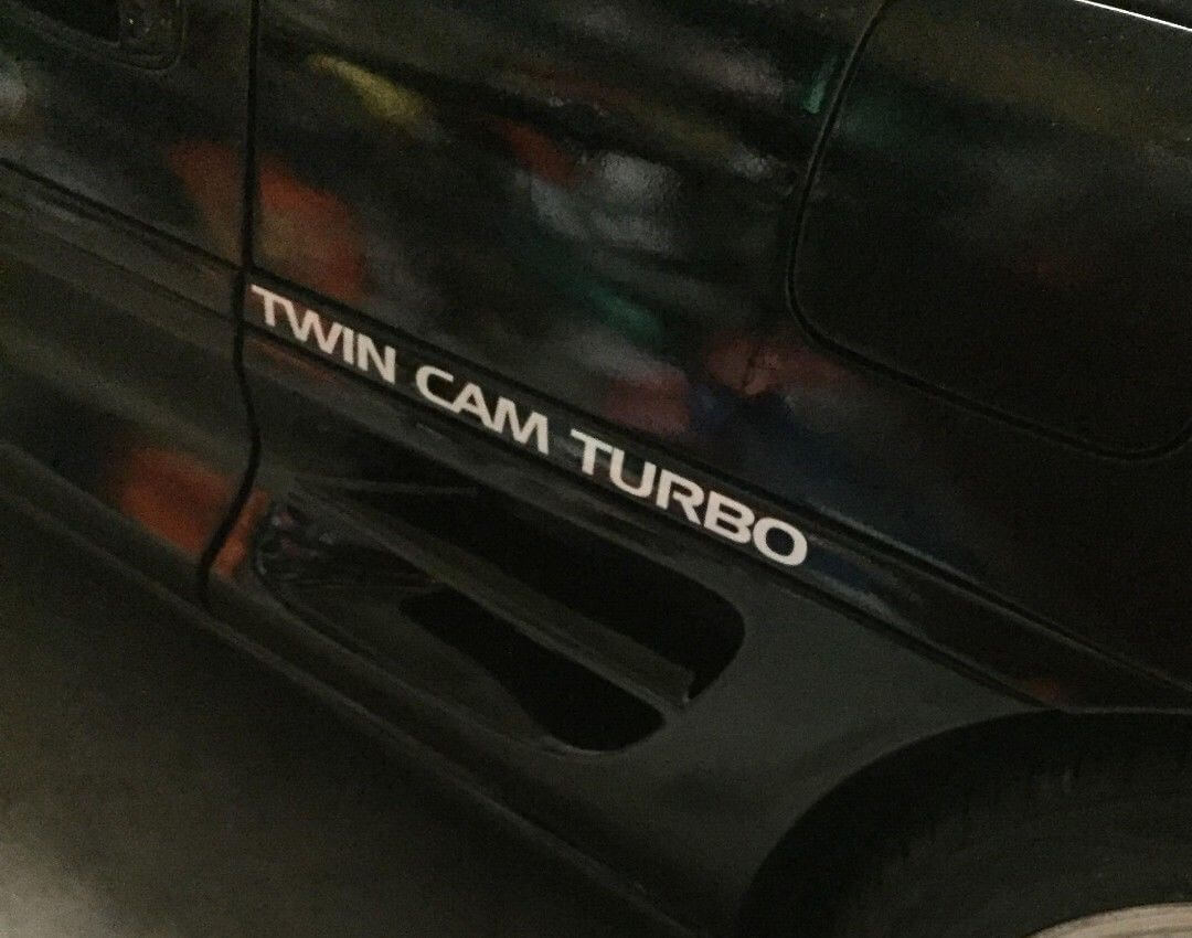 Juego de adhesivos laterales de vinilo Twin Cam Turbo para Toyota MR2 SW20 1991-1999