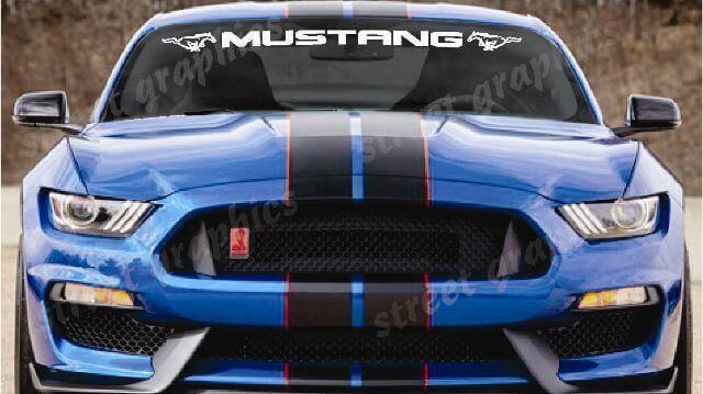 Vinilo adhesivo para parabrisas de marca para Musclecar Musclecarmodel GT