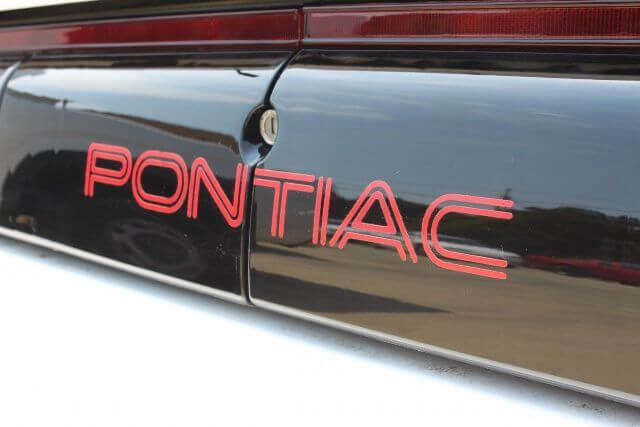 Calcomanía de vinilo para relleno de luz trasera trasera Pontiac para Firebird Trans Am GTA 1991-1992