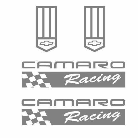 Camaro Racing pegatina insignia de cualquier color calcomanía chevy z rs ss zl1 z28 lt iroc emblema
