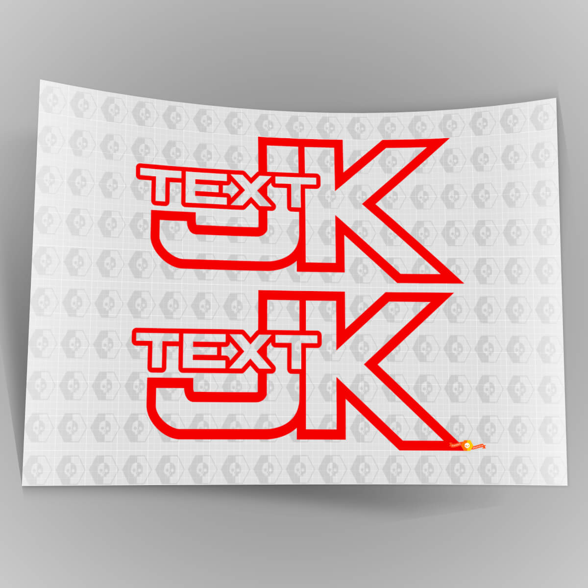 Texto Personalizado Senderos Todoterreno Escalada en Rocas 4x4 Vinilo Adhesivo para Jeep Wrangler JK