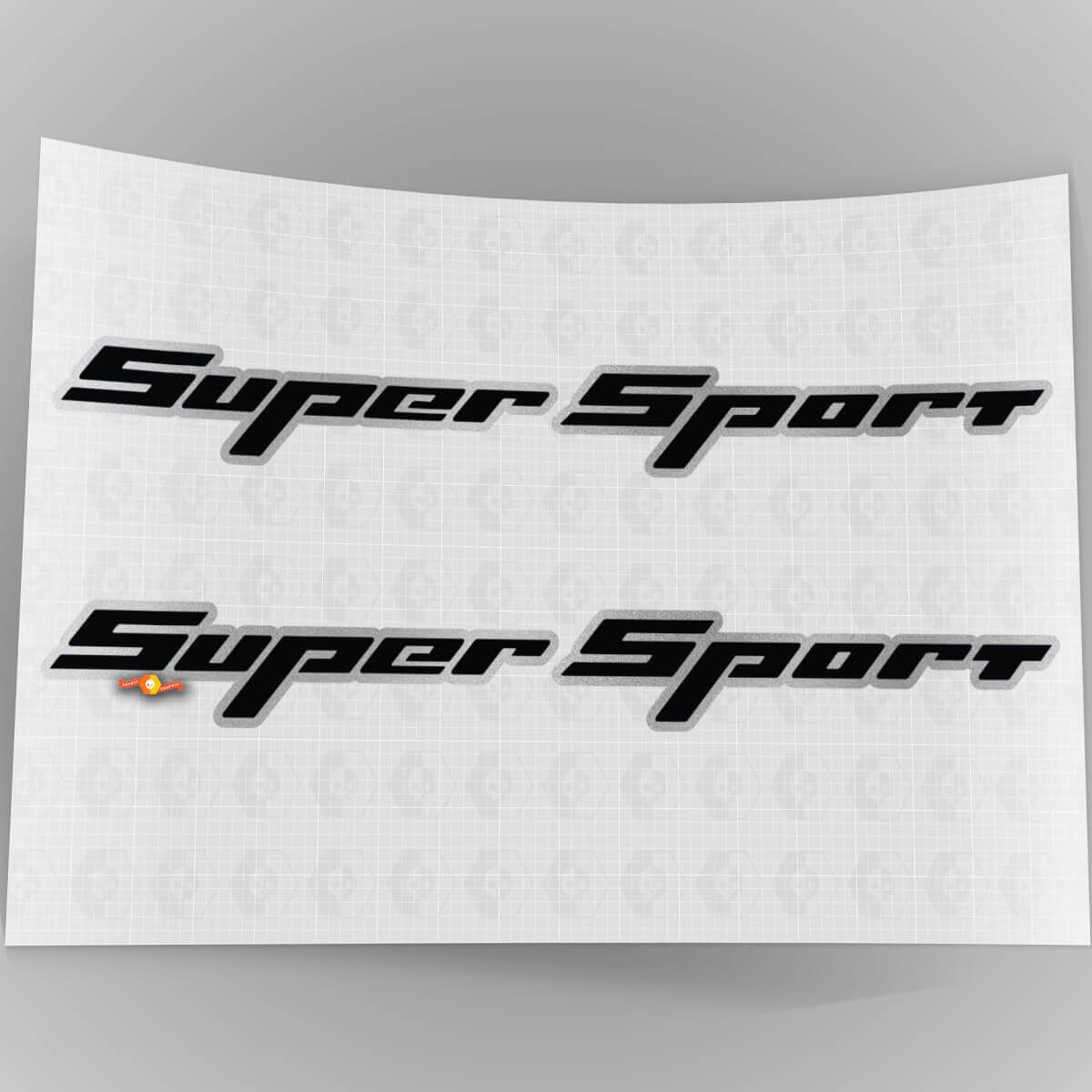 Juego de pegatinas de vinilo Super Sport para Chevrolet Camaro SS
