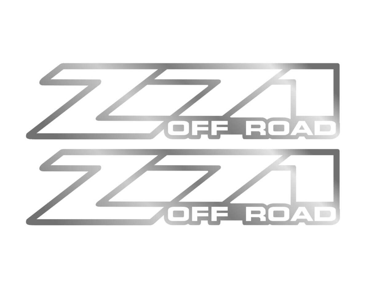 set 2 - Z71 Offroad 2001 - 2006 pegatina calcomanía Chevy Silverado 4x4
