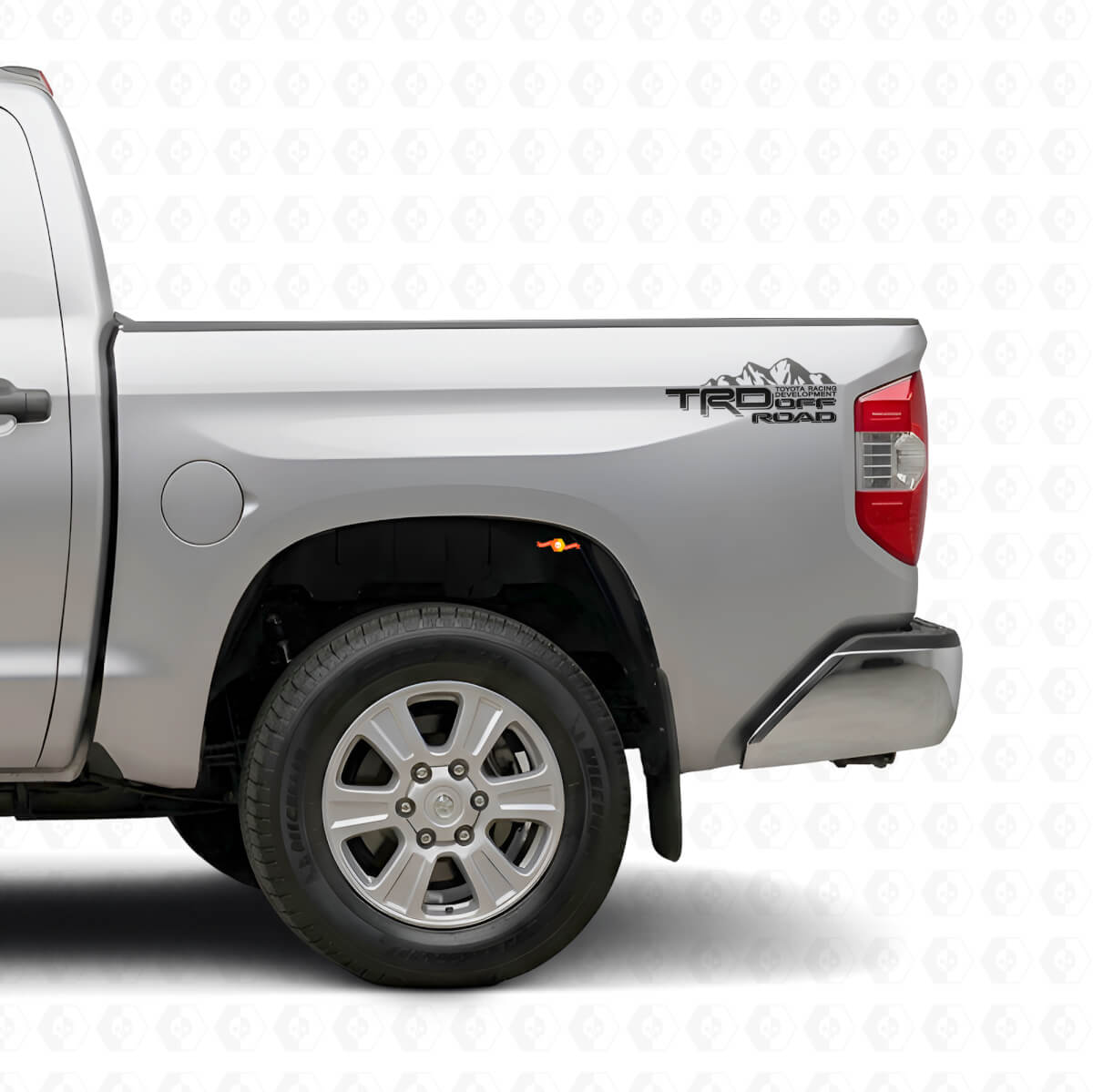 Juego de Pegatinas de Vinilo Laterales Traseras TRD Off-Road Mountain para Toyota Tacoma Tundra