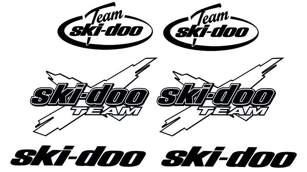Brp Ski-doo Summit Team X calcomanía emblema