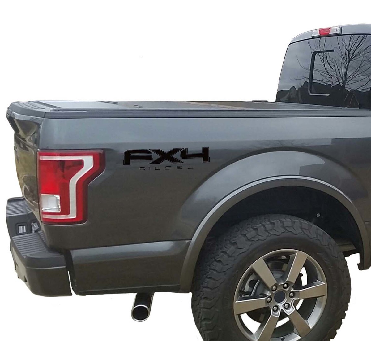 Fx4 Diesel Vinilo Pegatinas Calcomanías Se adapta a: Ford Truck 2008-2017 F150 F250 F350 Super Duty
