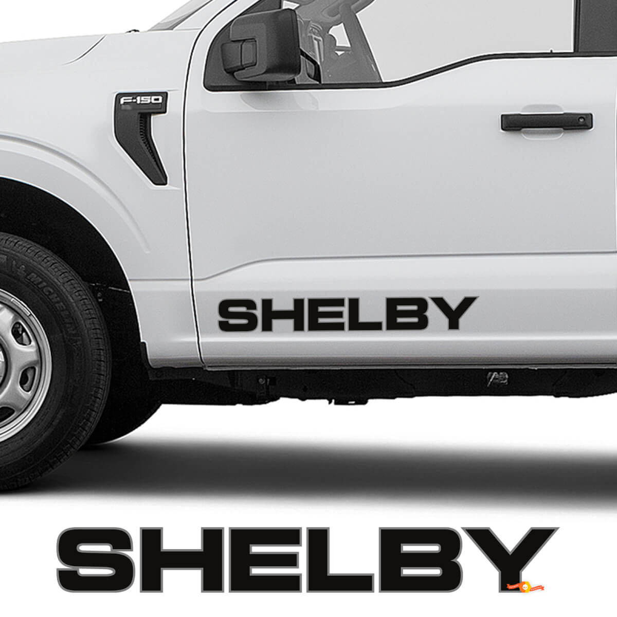 Puertas laterales Shelby Super Snake Sport Peganadas para Ford F-150
