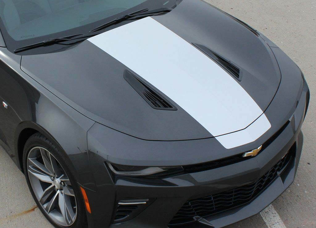 Hood Center Vinilo Gráficos Pegatinas Calcomanías Rayas para Camaro 2016 - 2018
