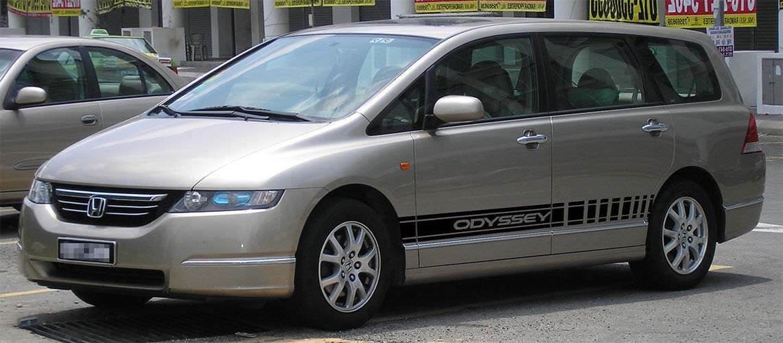2 calcomanías de vinilo para carreras de coches con gráficos de varios colores para Honda Odyssey
