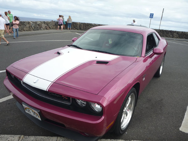 Kit de calcomanías adhesivas para capó vintage de una pieza para Dodge Challenger 2008 - 2014

