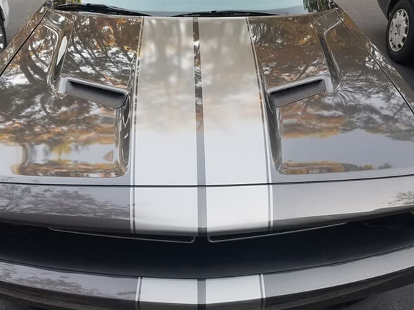 Kit de calcomanías adhesivas de franjas estilo rally de 16 piezas para Dodge Challenger 2015 y posteriores