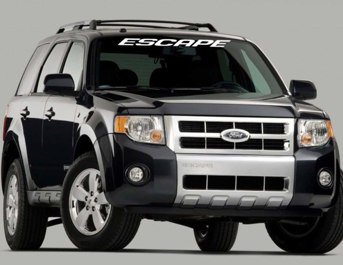 1950-2017 Ford Escape vinilo parabrisas cuerpo calcomanía nueva personalizada 1PC 10 colores