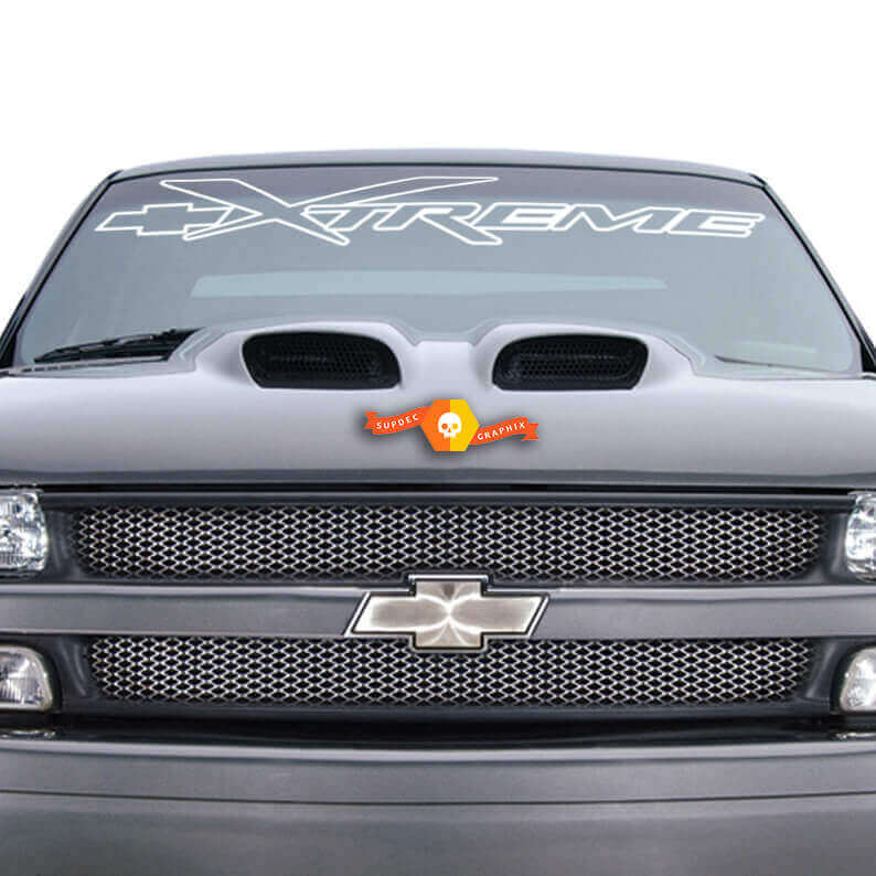 1950-2017 Xtreme S10 Pickup Parabrisas Cuerpo Calcomanía Etiqueta Nueva Personalizada 1PC Tahoe Suburban Avalanche Z71
