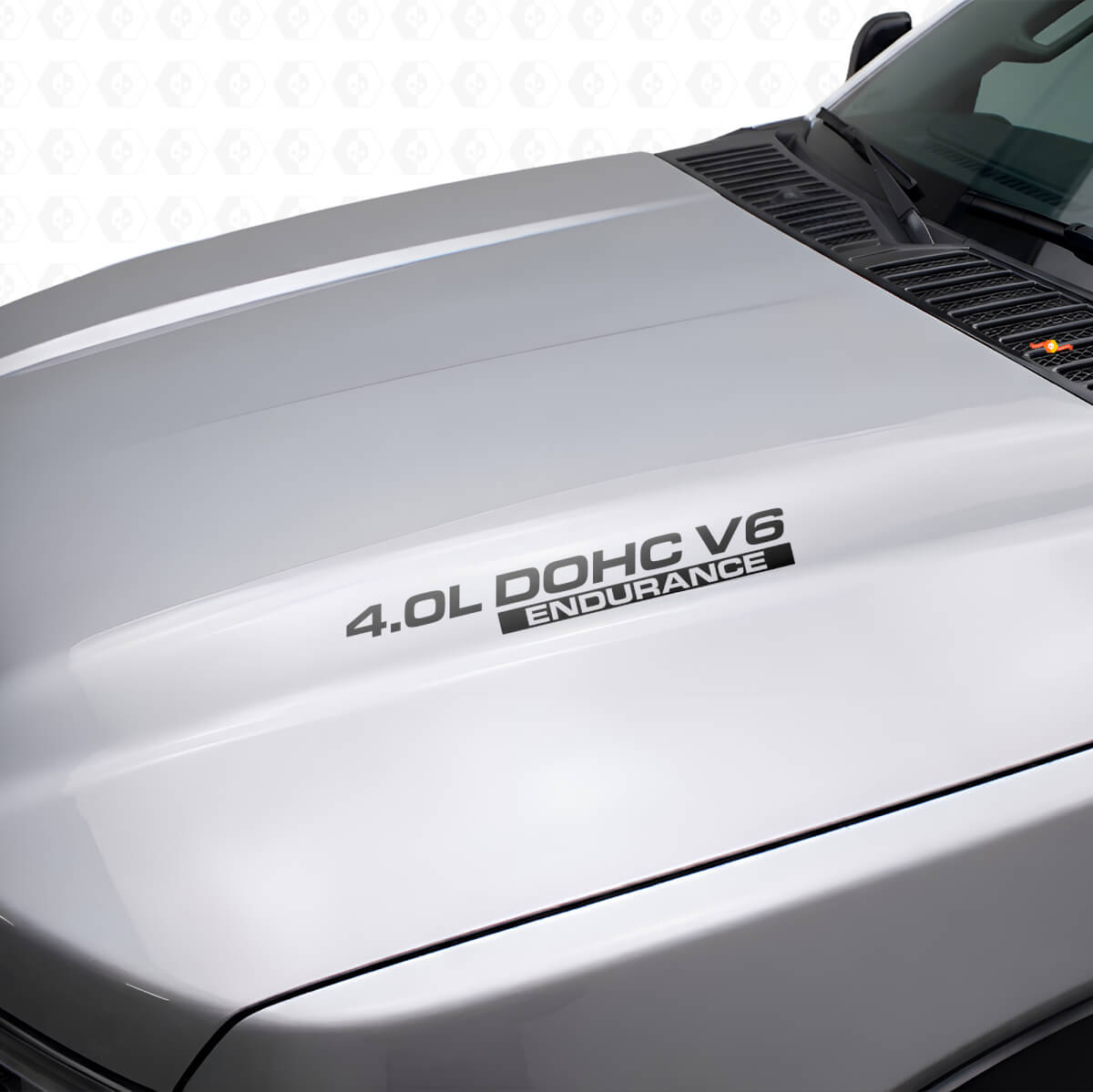 Juego de Vinilos Adhesivos para Capó Endurance 4.0L DOHC V6 para Nissan Xterra Titan