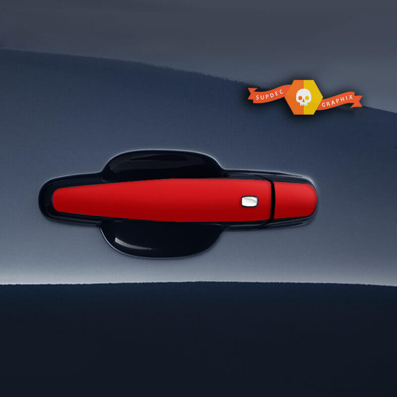 Chevrolet Camaro 2010-2020 Calcomanías adhesivas decorativas laterales superpuestas para manija de puerta
