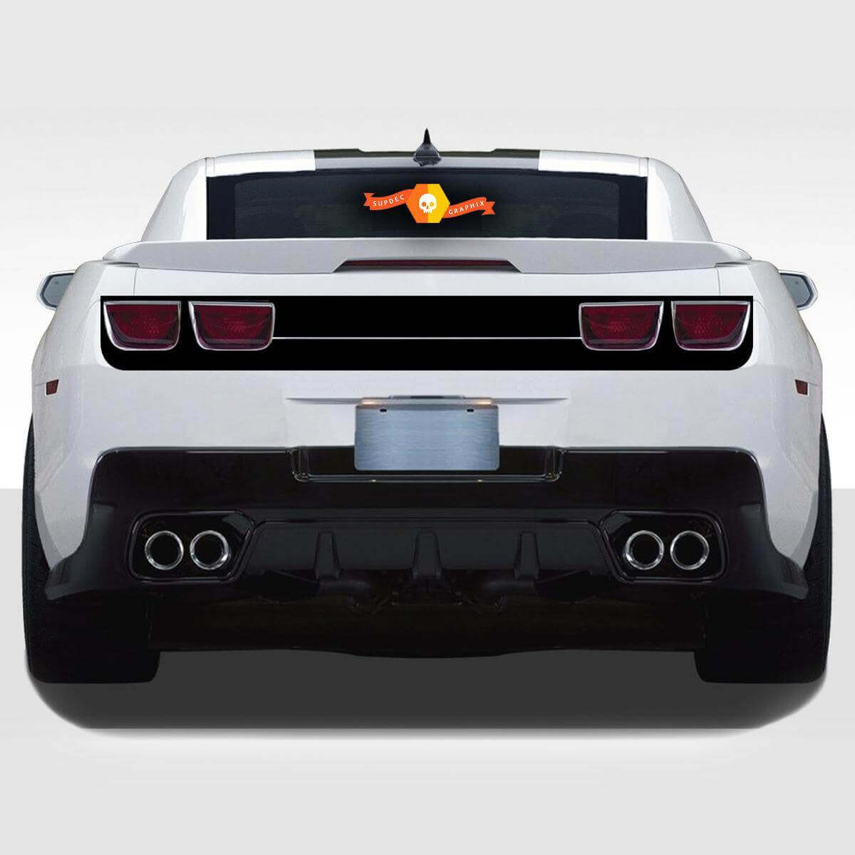 Kit de vinilo adhesivo para oscurecer la fascia trasera para Chevrolet Camaro 2010-2013