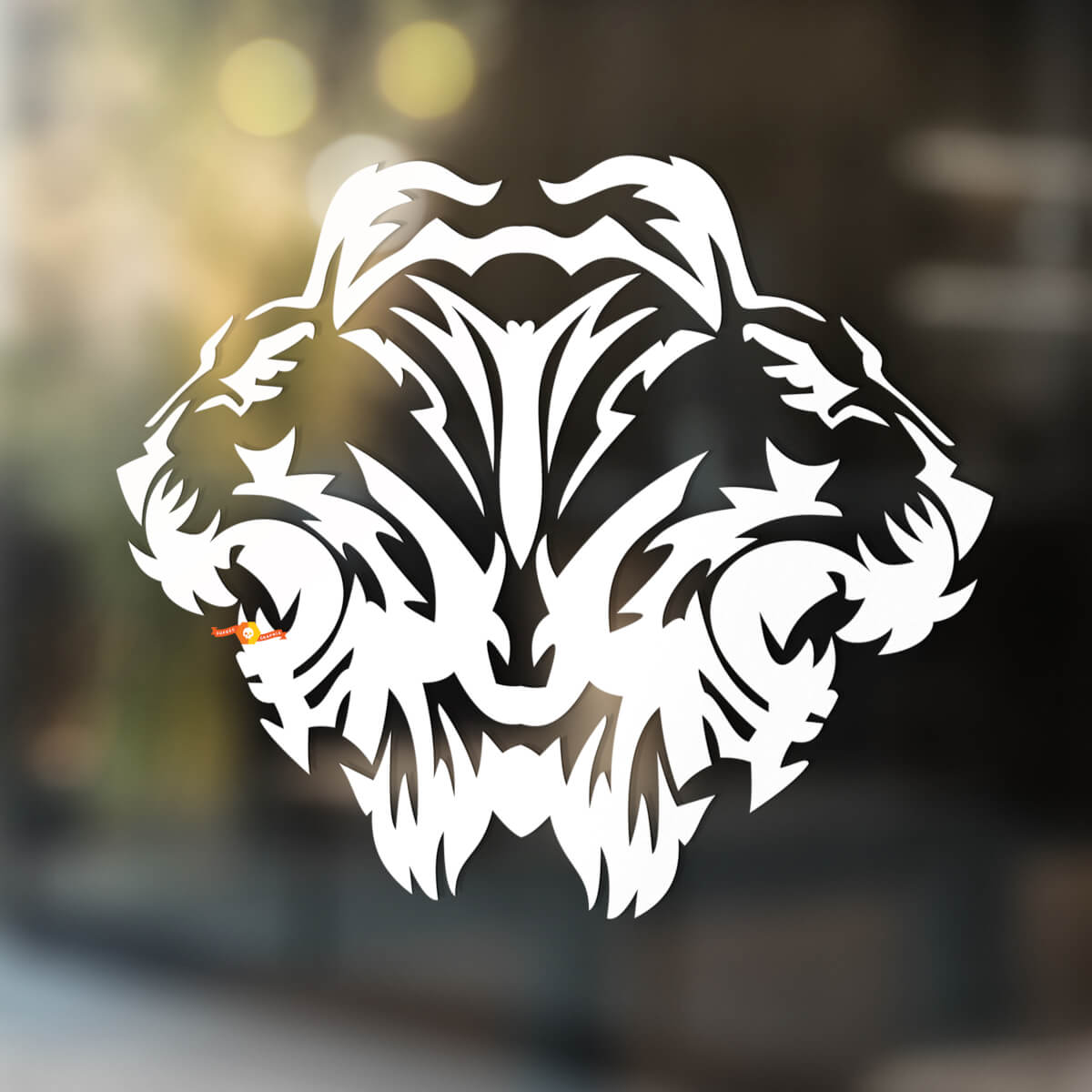 Lion Vinyl Art Wall Window Sticker Batter Decal extraíble #4
