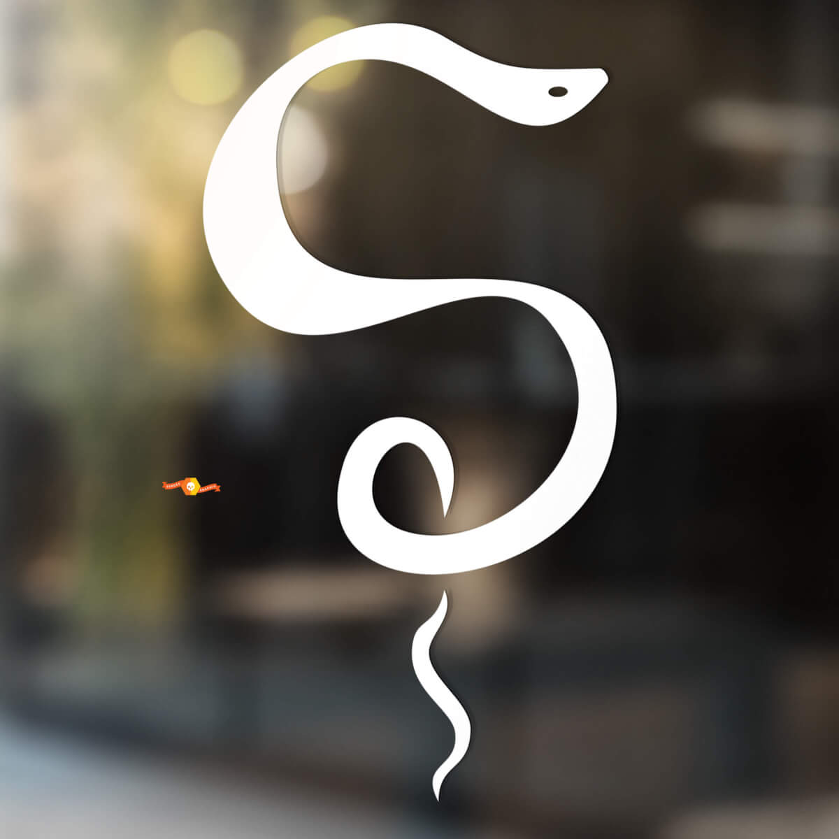 Serpiente vinilo arte pared ventana baño pegatina calcomanía extraíble #10
