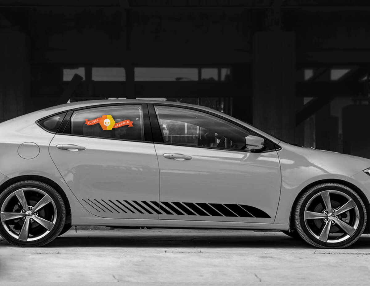 Tiras Laterales Inferiores del Panel de la Puerta 2 para Dodge Dart